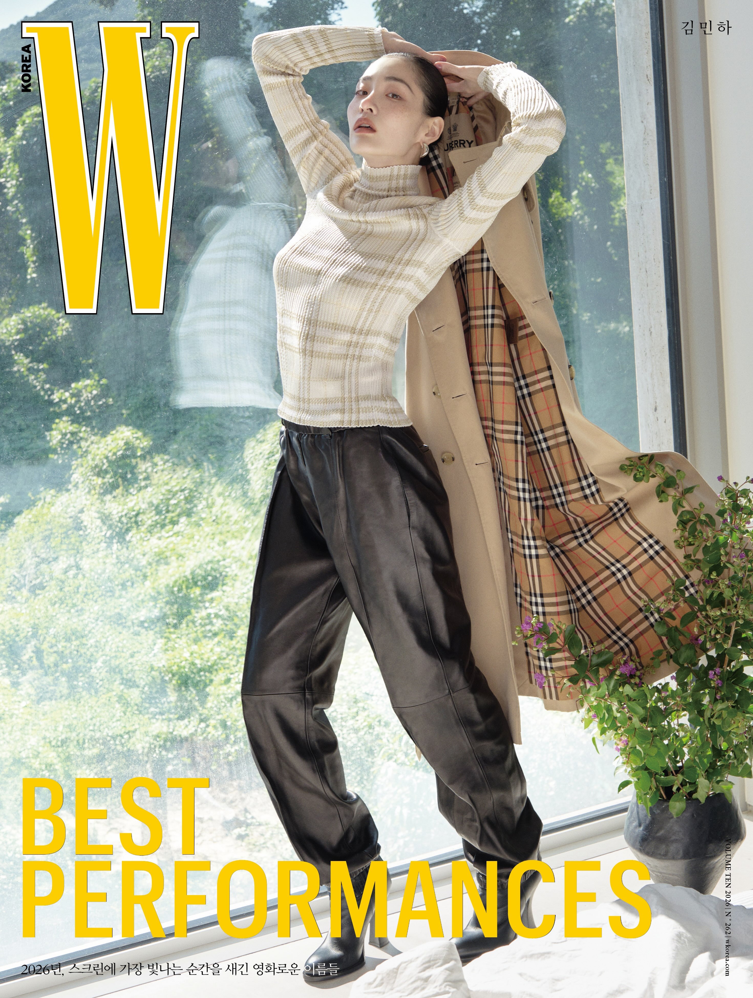 WKoreaVol.10/2026：金敏荷Burberry又拍新