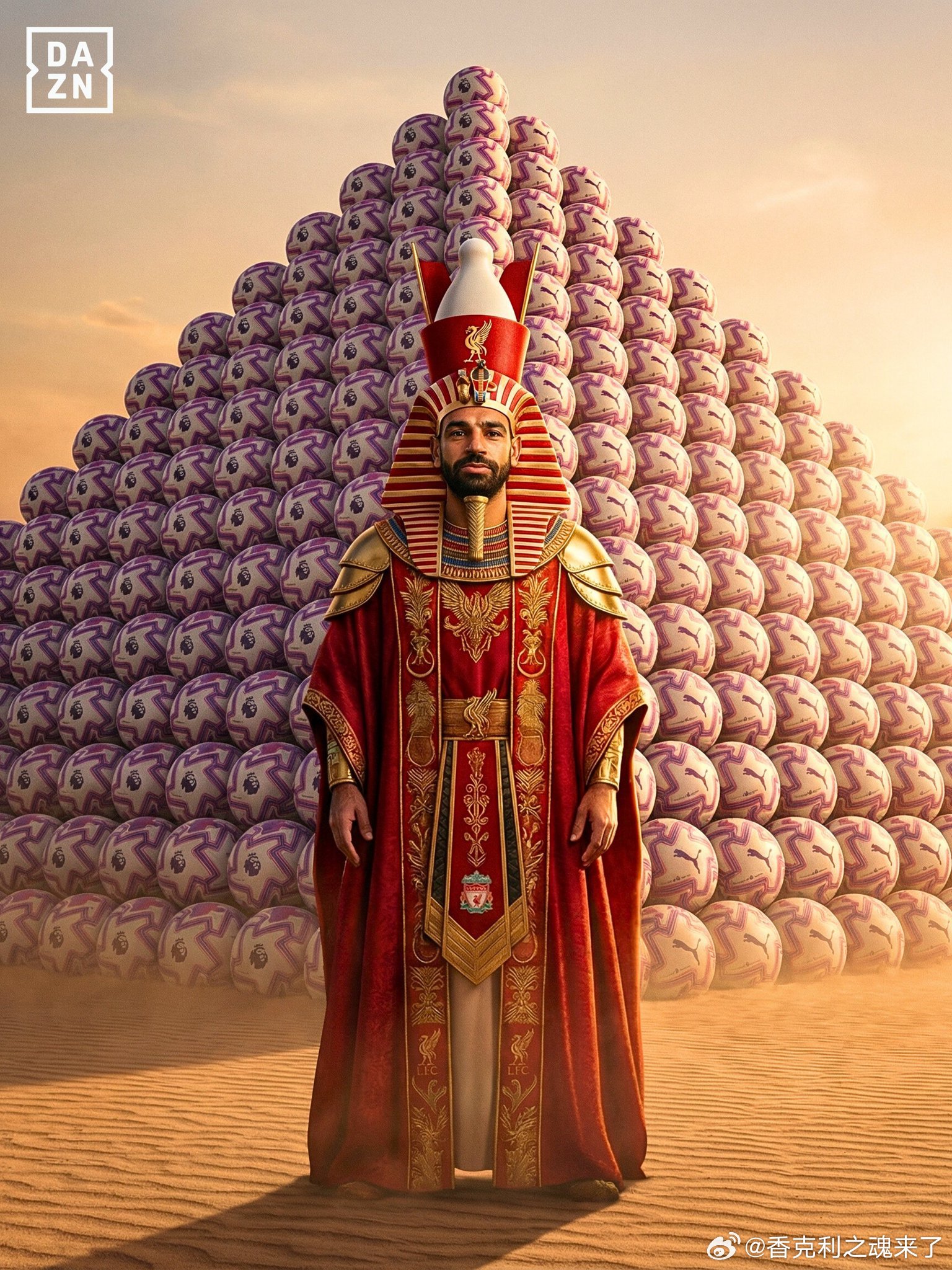 萨拉赫在利物浦的九个赛季中，出场432次，攻入254球，成为俱乐部历史射手榜第三