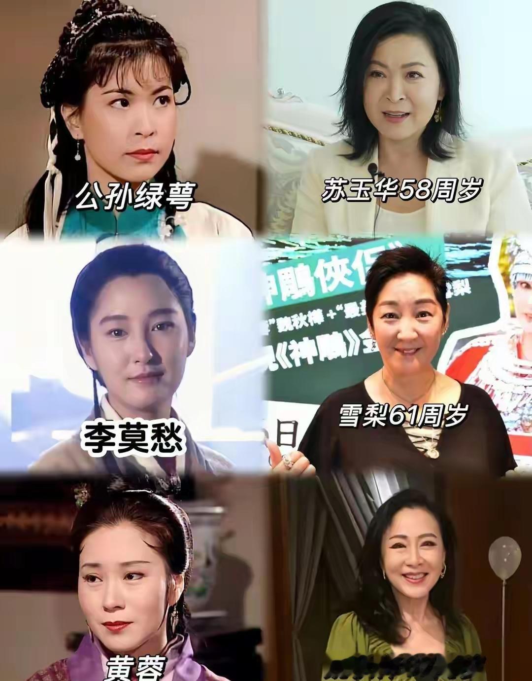 谁能想到十年前最受欢迎的是小龙女十年后最受欢迎的是郭伯母不得不说，郭伯母真