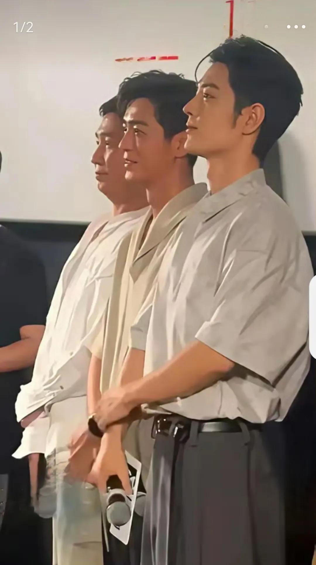 天呐！46岁乔振宇和33岁肖战站一块像同龄人，绝了！谁能想到他们实际相差13岁
