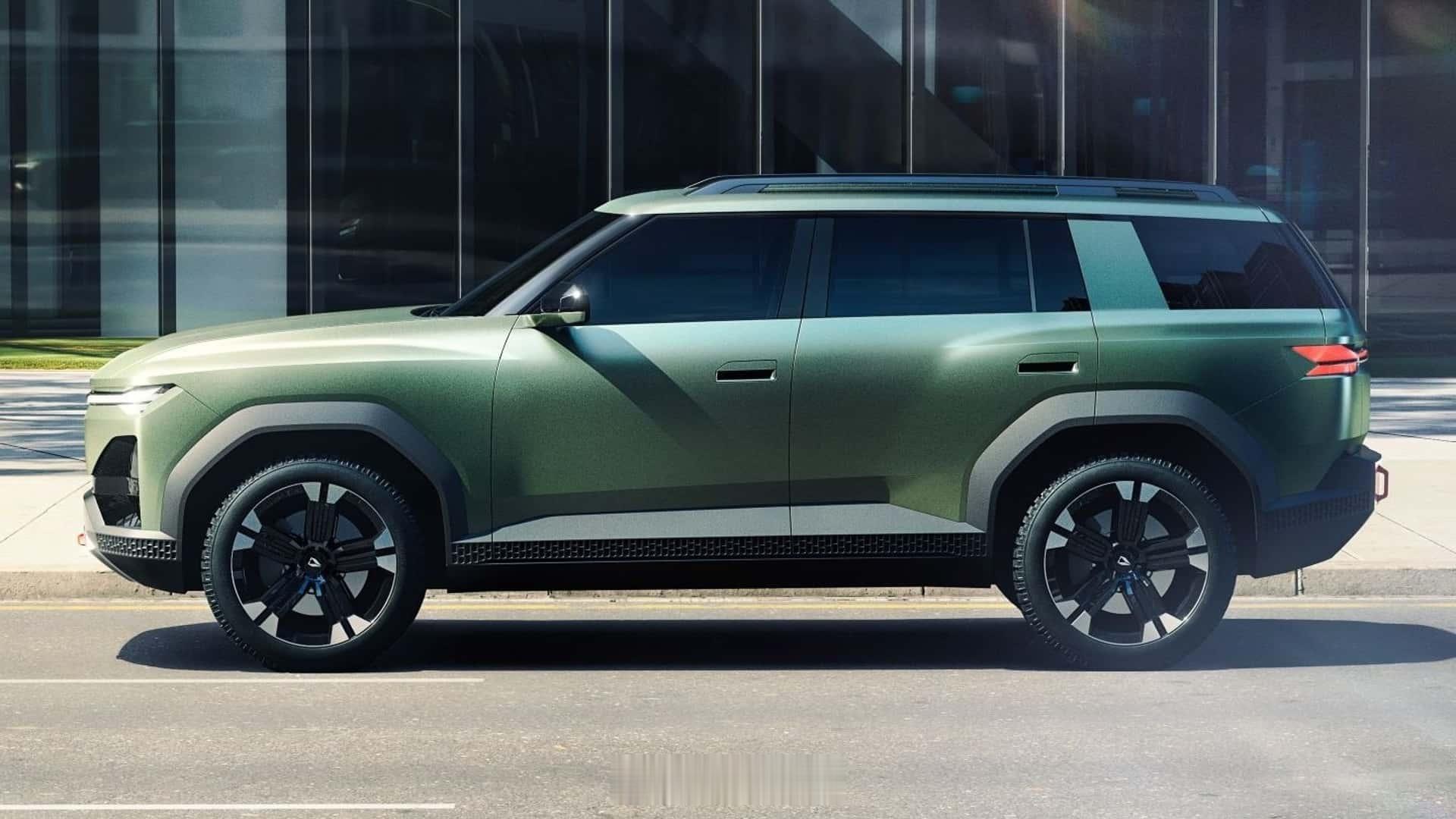 大众JettaX概念车捷达品牌的纯电SUV!大众JettaX概念车,大