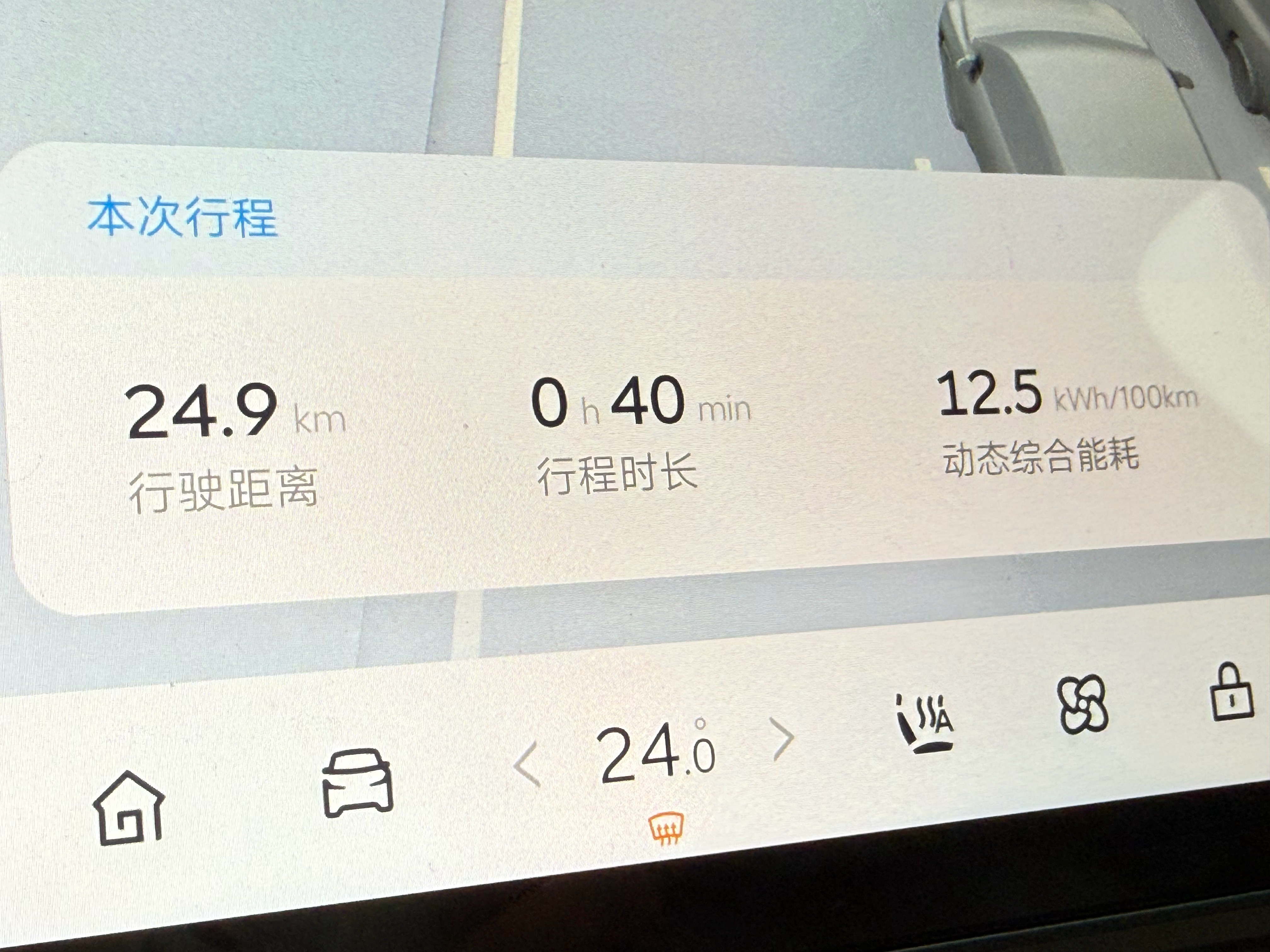 乐道L90四驱黄金右脚跑出来的电耗。有点离谱。​​​