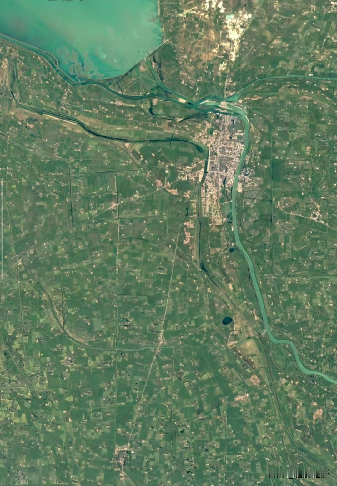 宿迁中心城区变迁（1987-2023）1987年，宿迁仅是一座县级市，城区