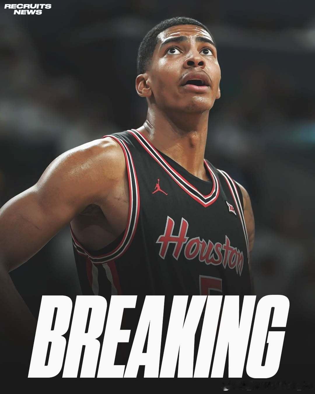 休斯顿大学内线小克里斯·塞纳克(ChrisCenacJr.)将参加2026年