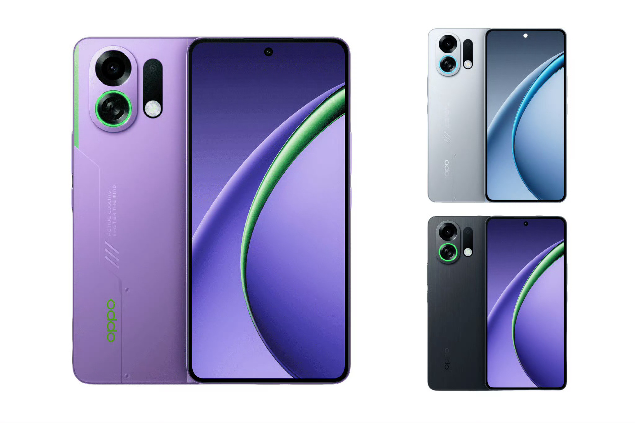 OPPOK13Turbo系列外观曝光，感觉有种初号机的即视感？[doge]