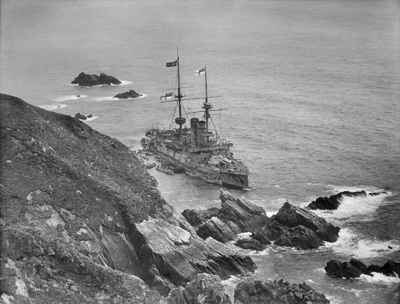 1903年7月29日：邓肯级前无畏舰——英国皇家海军“蒙塔古”号（HMSMon