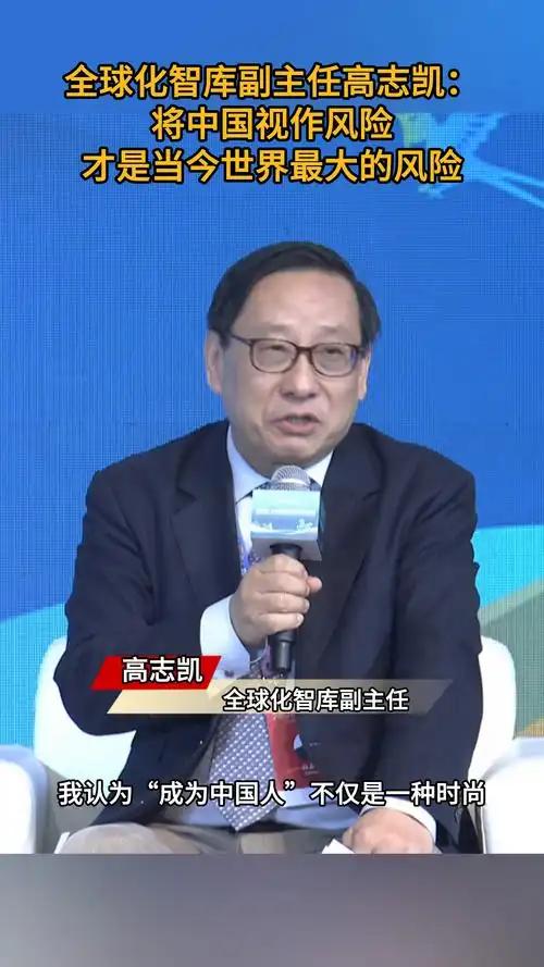 万万没想到，让全场鸦雀无声的不是激烈争吵，而是高志凯极其平静的一句话。英国记者设