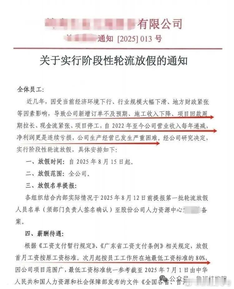 行业不景气，开始轮流放假，你能接受轮休吗？热点观点行业产业​​​