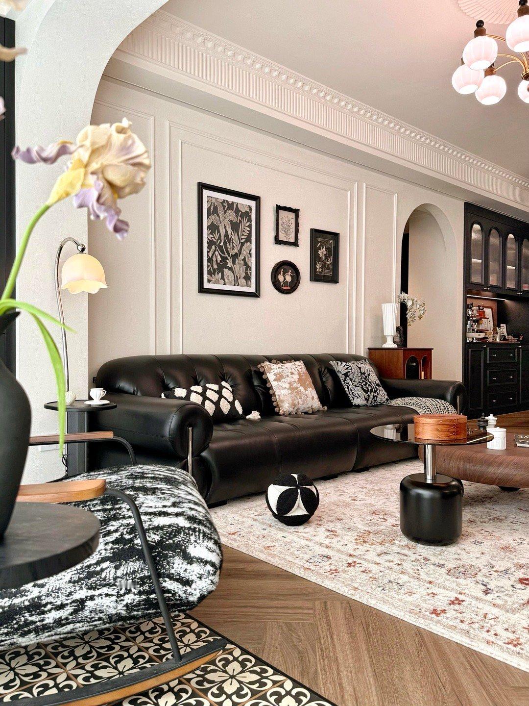 软装⚫️⚪️🟤三色搭配温馨又耐看