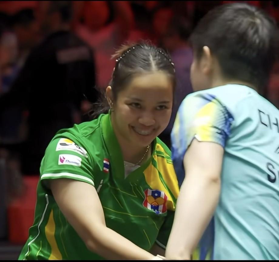 每次外协跟孙颖莎打比赛就算是自己输了但是能输给孙颖莎，也是一种变相的学习