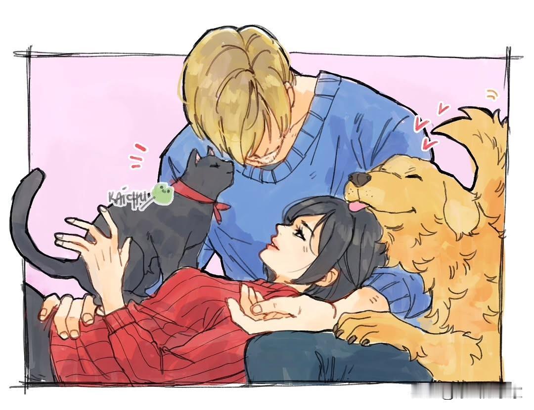 王阿姨&里昂插画一组画师见签名动漫二次元原画分享家插画动画卡通插