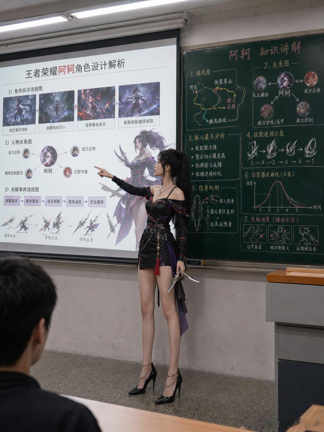 如果王者荣耀也开课，你要不要来呀？