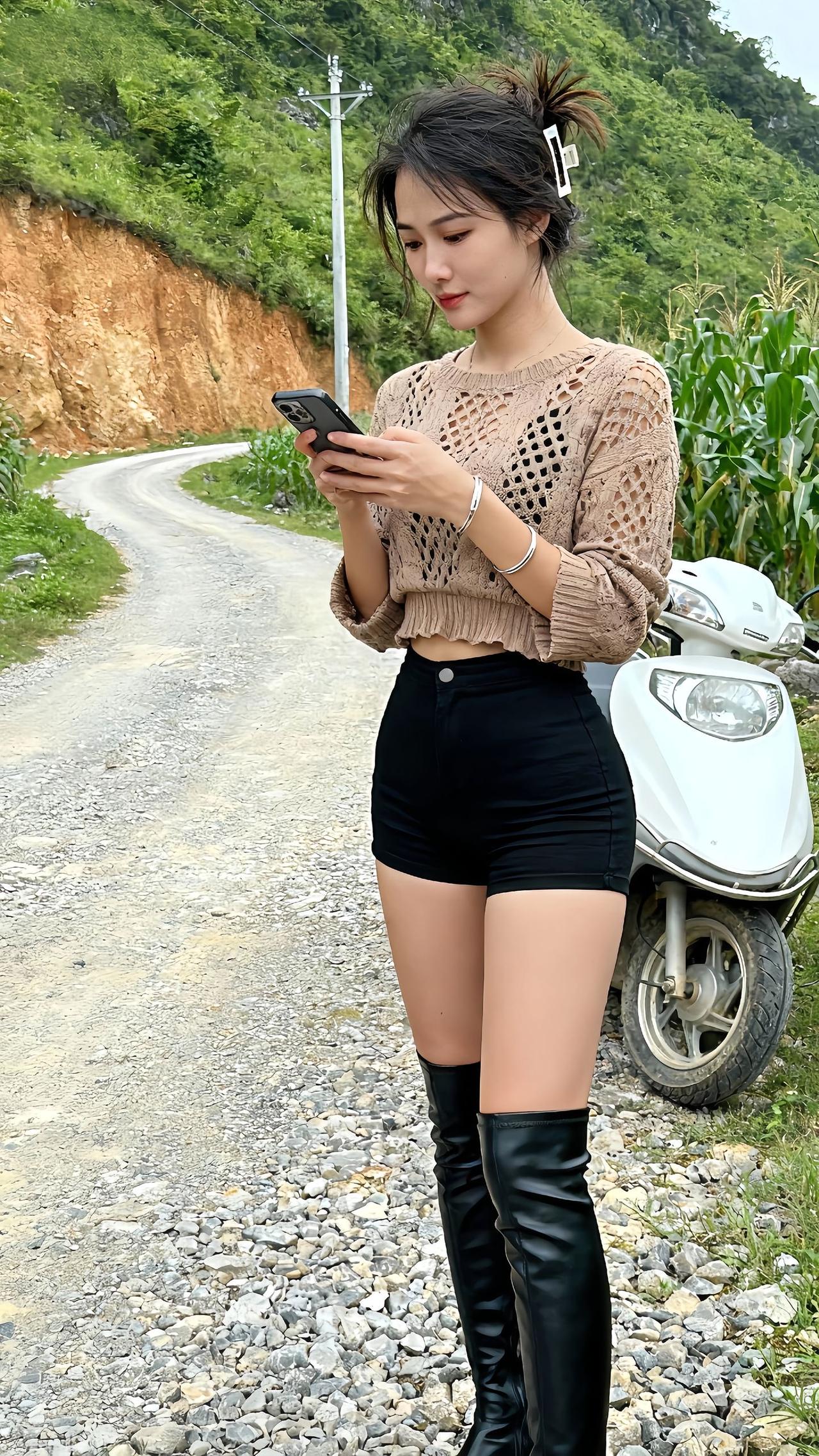 第3期穿搭分享这套穿搭是甜酷轻熟风，把温柔和飒爽平衡得很巧妙：•上衣：浅