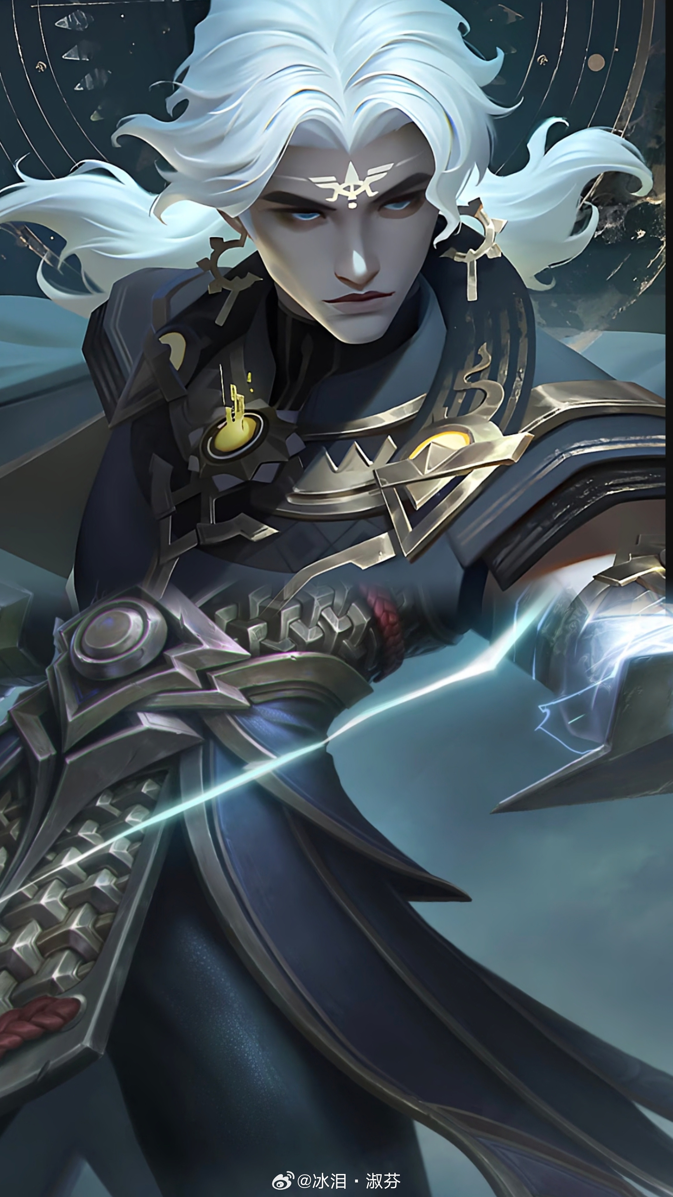 震儿长头发了？王者荣耀游戏日常后羿新战令皮肤