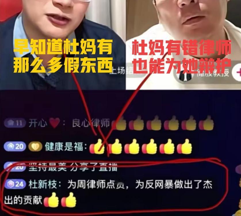 一个网红律师和一个网红教授连麦，讨论问题都不敢题名道姓，暗戳戳的不清不楚的指责许