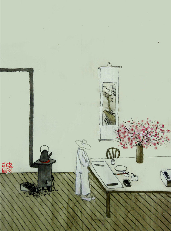 我年轻时，当年杭州尊师吩咐我两件事：一，这个世间的所有事情，都要轻松看；二，我们