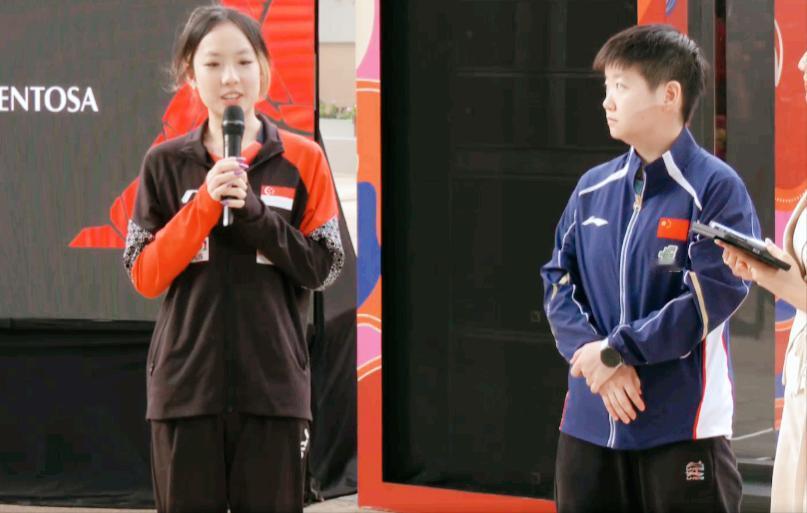 新加坡大满贯男单出炉！孙颖莎手气太棒了，张本智和首轮遇到了陈俊松！看看小陈能