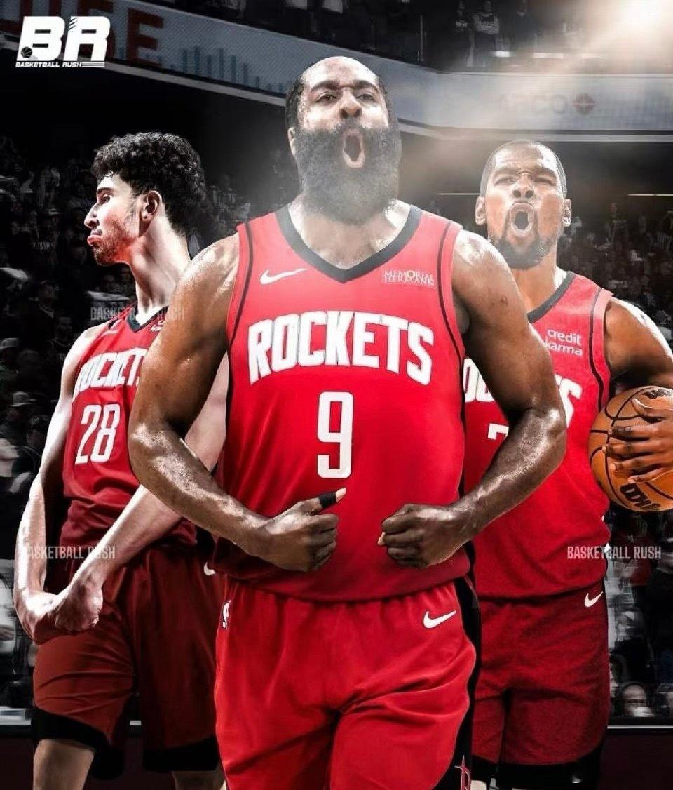 哈登赛后采访谈火箭:真是太棒了，你知道申京、阿门还有小贾巴里，他们的成长令人瞩目