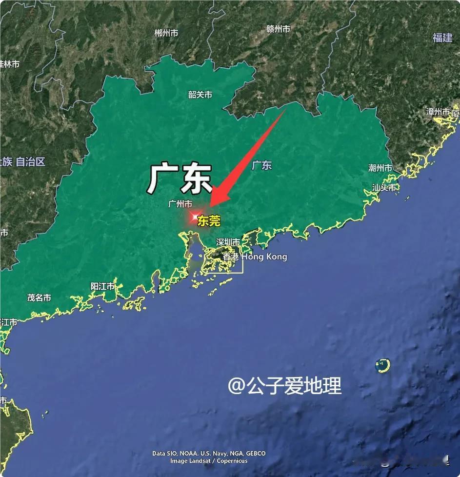 广东的一个地级市东莞，在别的省份就是大哥级别的，太强了！你知道吗，广东有个地级