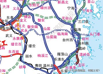浙江高铁顽疾：纵强横弱沿海独旺，金台高铁终究是迟到的补课。浙江高铁路网天生布