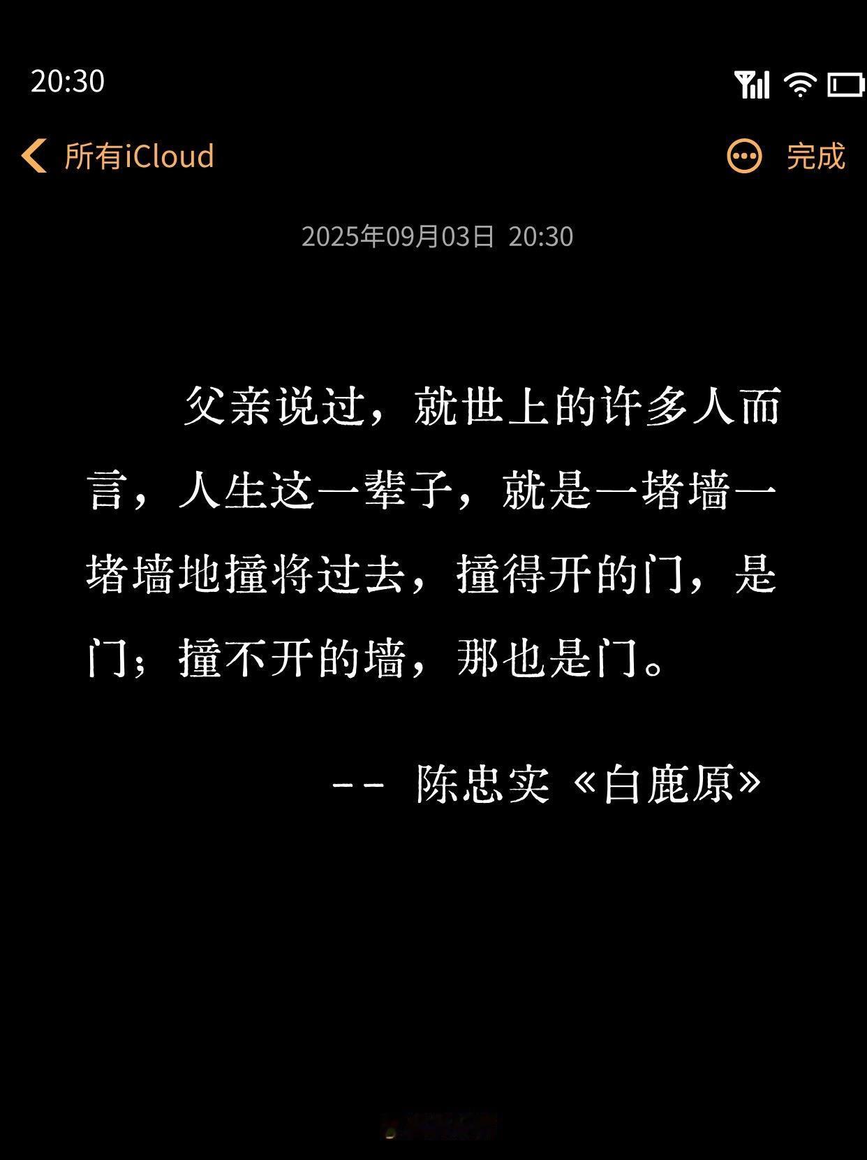 每个人都有自己的南墙要撞！生活给的教训，从来不是听来的，而是撞出来的。我们总怕