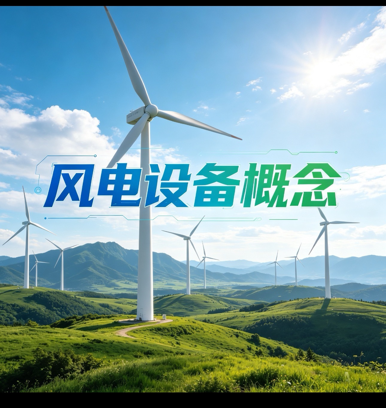 风电设备4只核心标的金风科技002202核心技术：全球风电整机全产业链龙头
