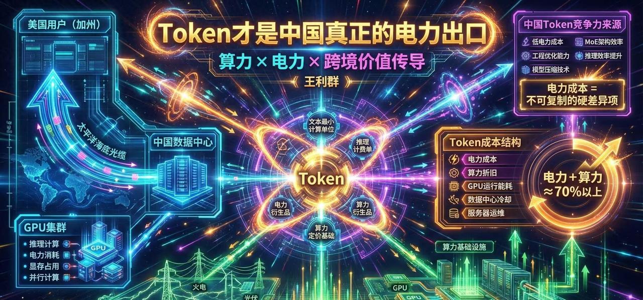 Token：中国AI时代的“能源出口王牌”，比芯片石油还香！你敢信？中