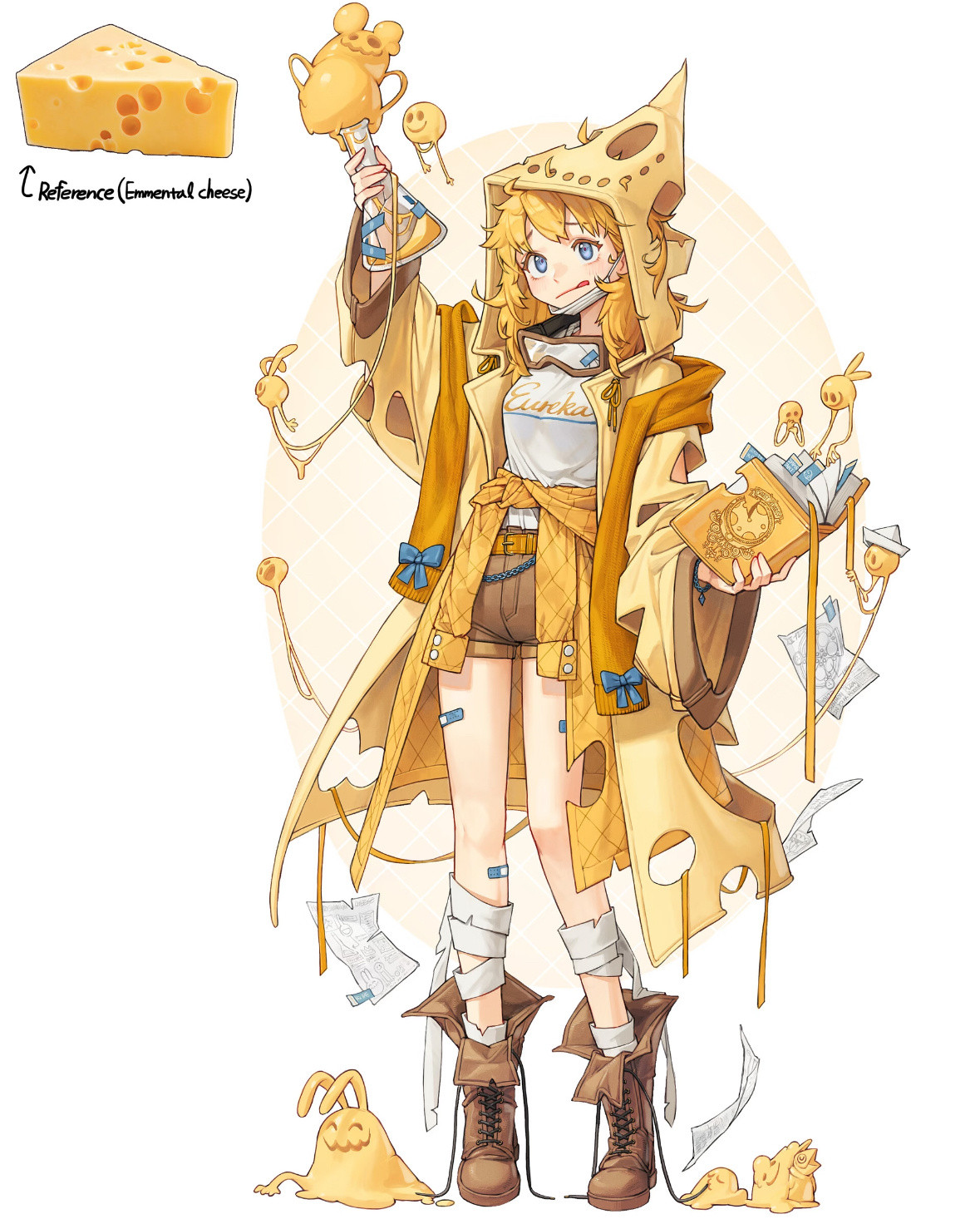 审美提升丨宝藏插画师：rinotuna角色设计界的大佬，万物皆可拟人，你最喜欢哪