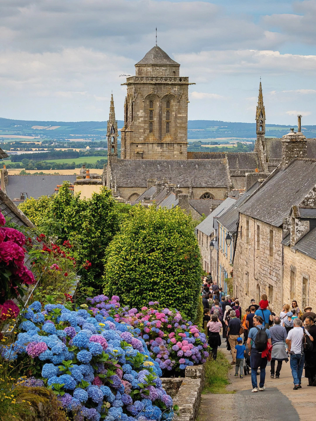怒推一个法国秘境Locronan💐被美哭了😭