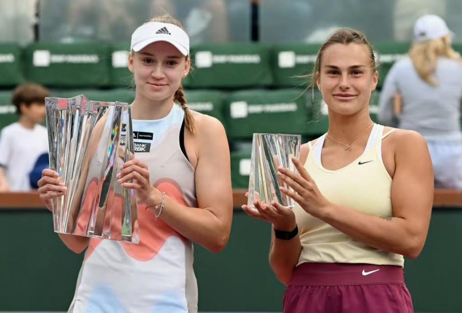 印第安维尔斯公开赛女单决赛将再次上演“双巴大战”，大家觉得莱巴金娜能“三连扫”萨