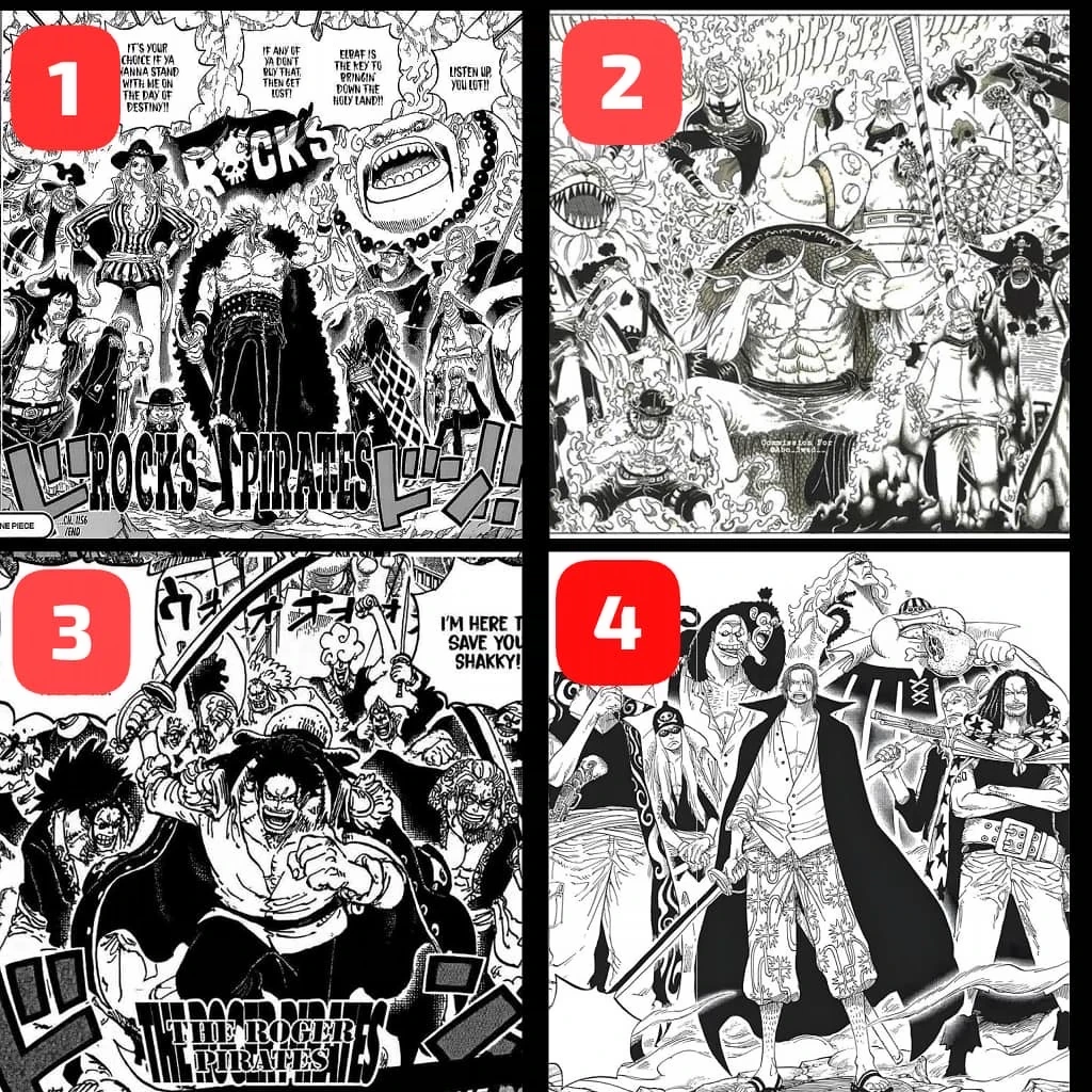 大家觉得海贼王史上最强海贼团排行