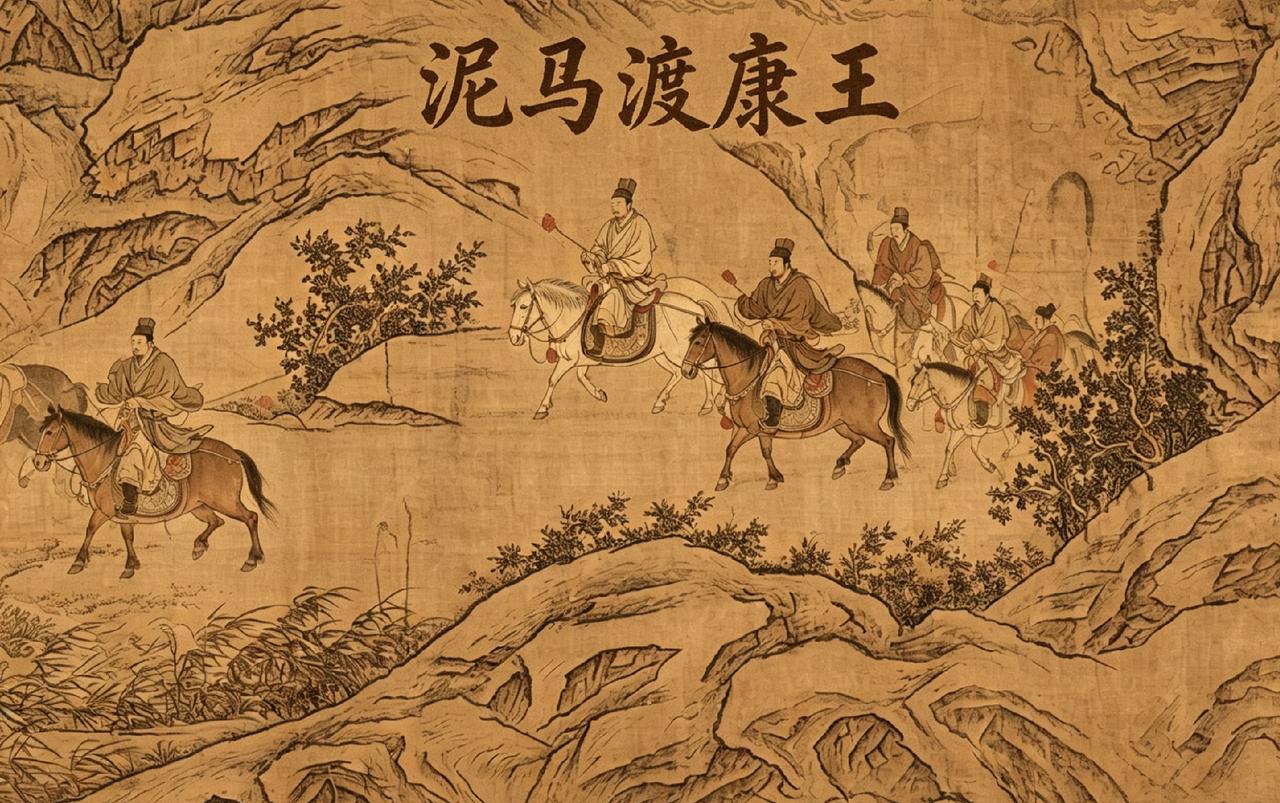 著名的“泥马渡康王（赵构）”的民间传说，实际上，是对应两段史实结合改编。前
