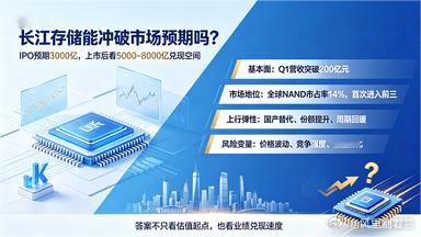 长鑫3.8万亿，长存凭啥只值3000亿？昨天证监会官网确认，长江存储IPO辅导验收通过，上市进入最后