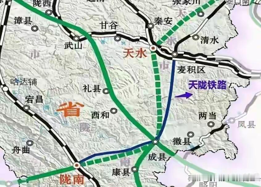 家人们，甘肃铁路格局要重新洗牌了！以前一提甘肃铁路枢纽，所有人第一反应就是
