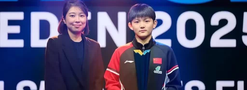 国乒诞生一位天才少女，被称为“小孙颖莎”，名字叫祝启慧，才13岁，读小学五年级，