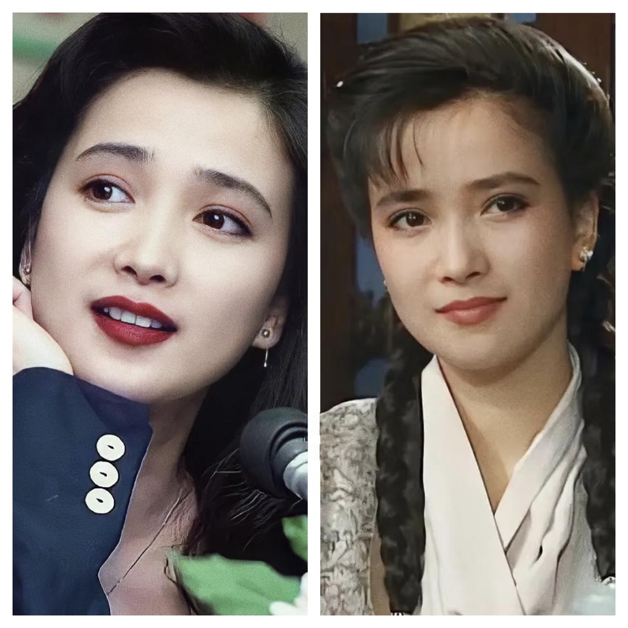 我问我妈，明明何晴在《青青河边草》中演的女二，为什么大家却觉得何晴是女主？