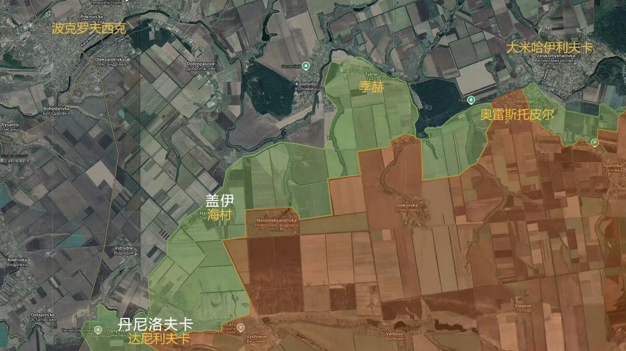 俄军东部集群在第聂伯罗彼得罗夫斯克州全线推进，势不可挡。其中在盖伊以北，俄军东部