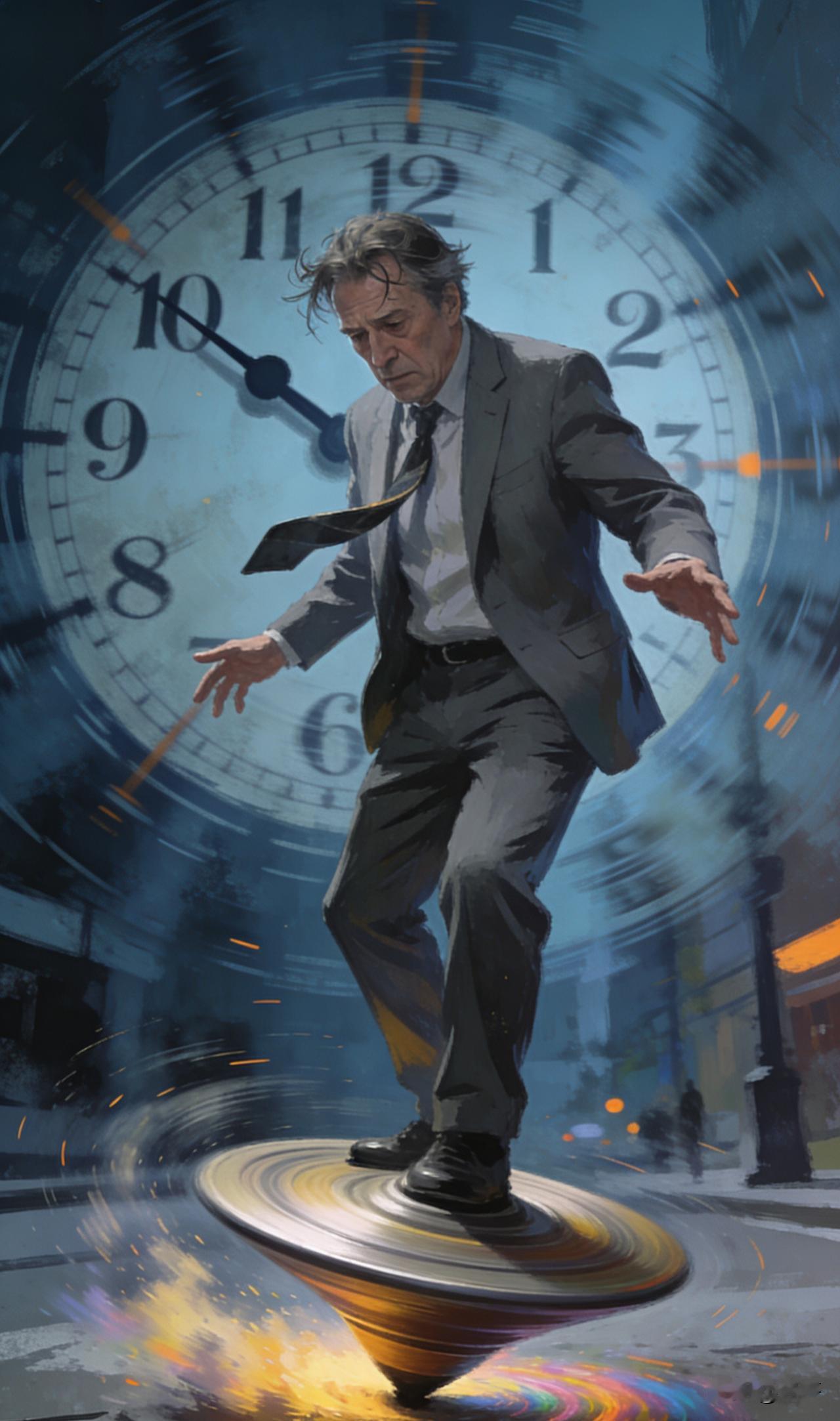 人过45岁才恍然，这日子过得像被按了快进键的陀螺！职场里新人虎视眈眈，