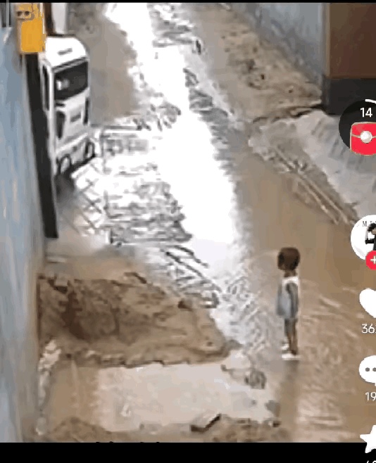 还好有个邻居大哥，要不然就麻烦了。