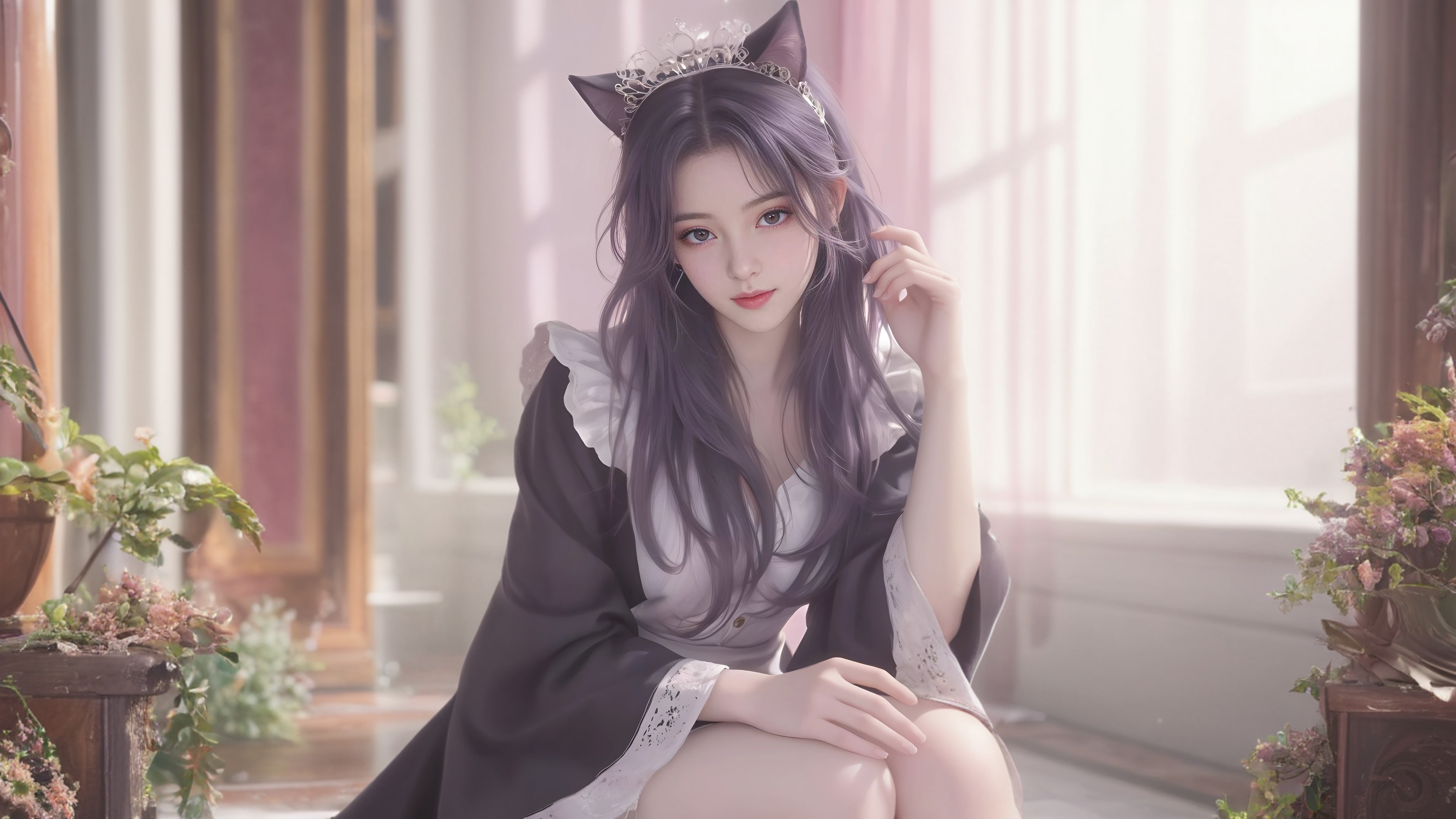 国漫女神壁纸分享：师兄啊师兄云霄