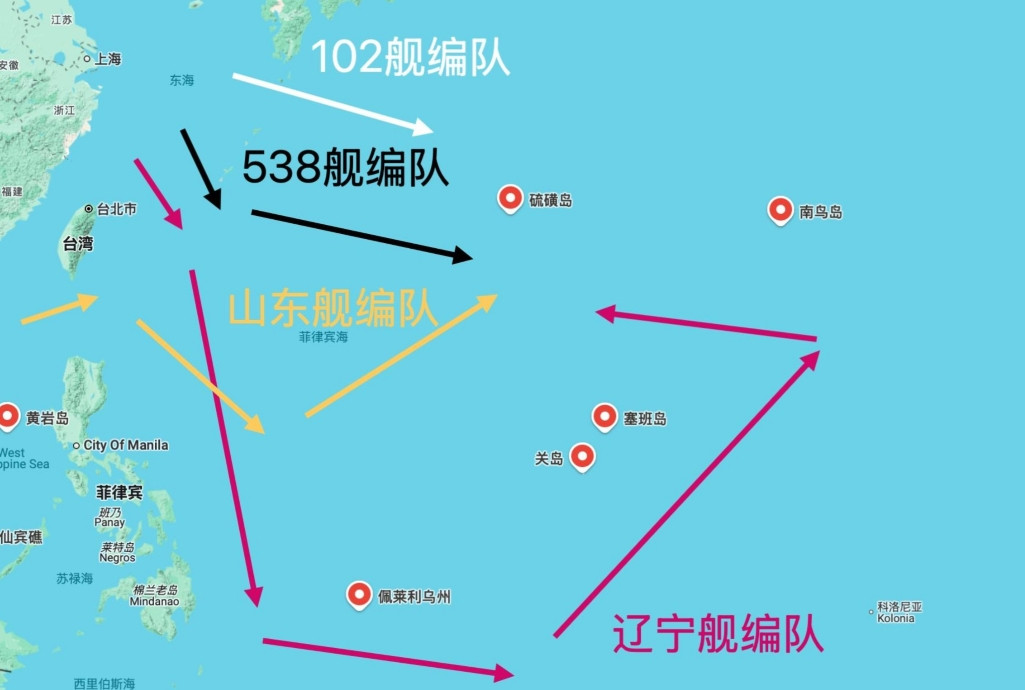 日本只是例行抗议，我们却实实在在的在战前预演。小日子也知道，东大的两大“舢板”