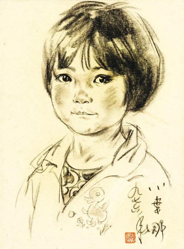 真正诠释了什么叫做跃然纸上，顾生岳先生的素描作品，人物仿佛活了一般，艺术风格“古