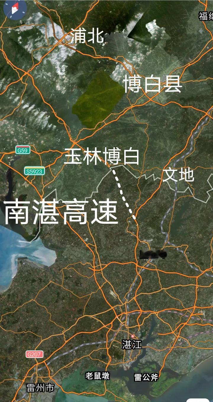 已经开工，南湛高速玉林博白(桂粤界)至湛江廉江段已经实质性开工建设，预计2028