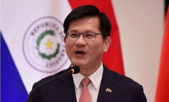 台湾省外事部门负责人，，林桂龙在众目睽睽之下，首次出现在了美国的纽约，还要求国际