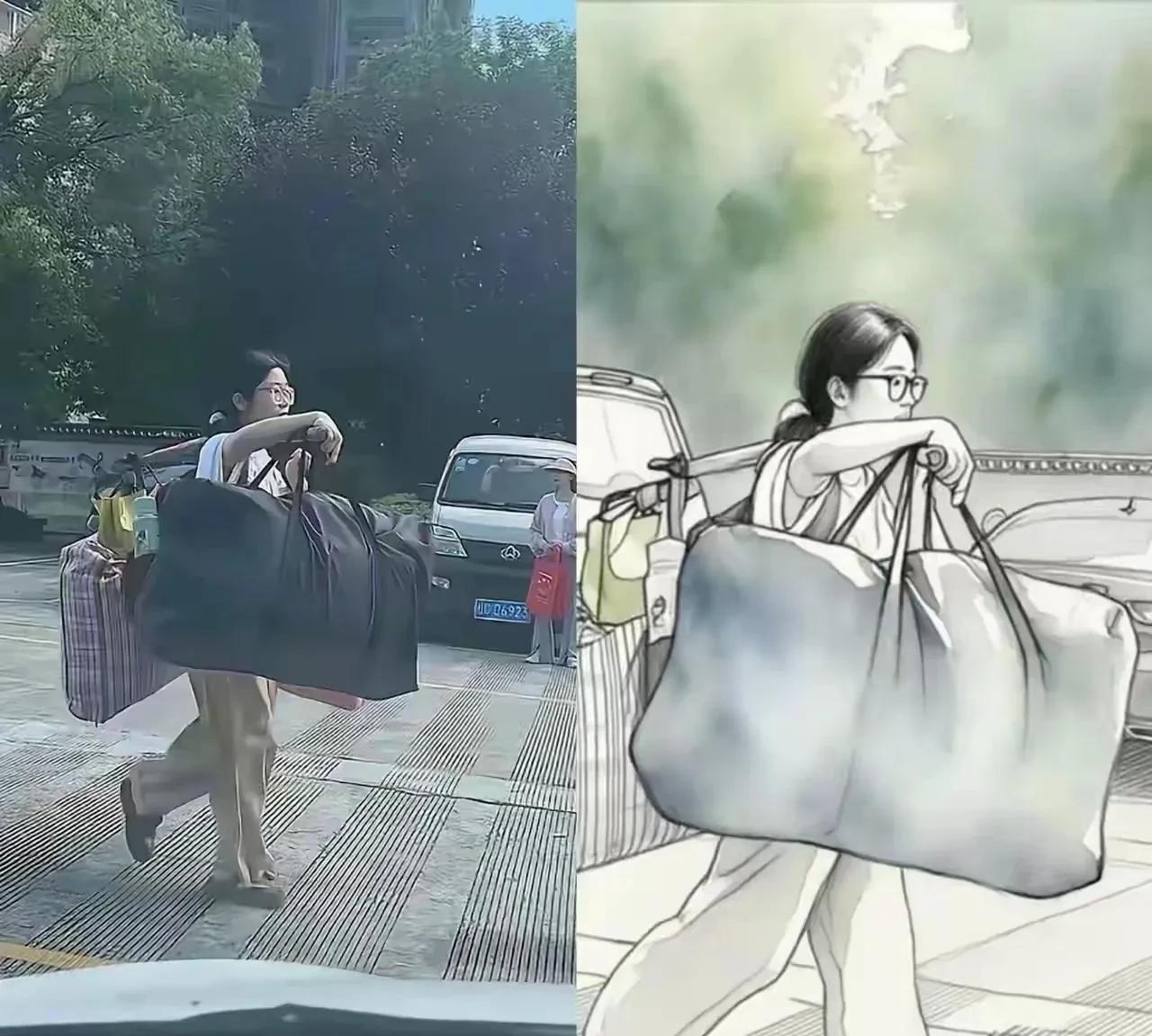 2025年高考挑担女孩后续来了，她的班主任站出来说话了，终于知道她叫啥，听了她的