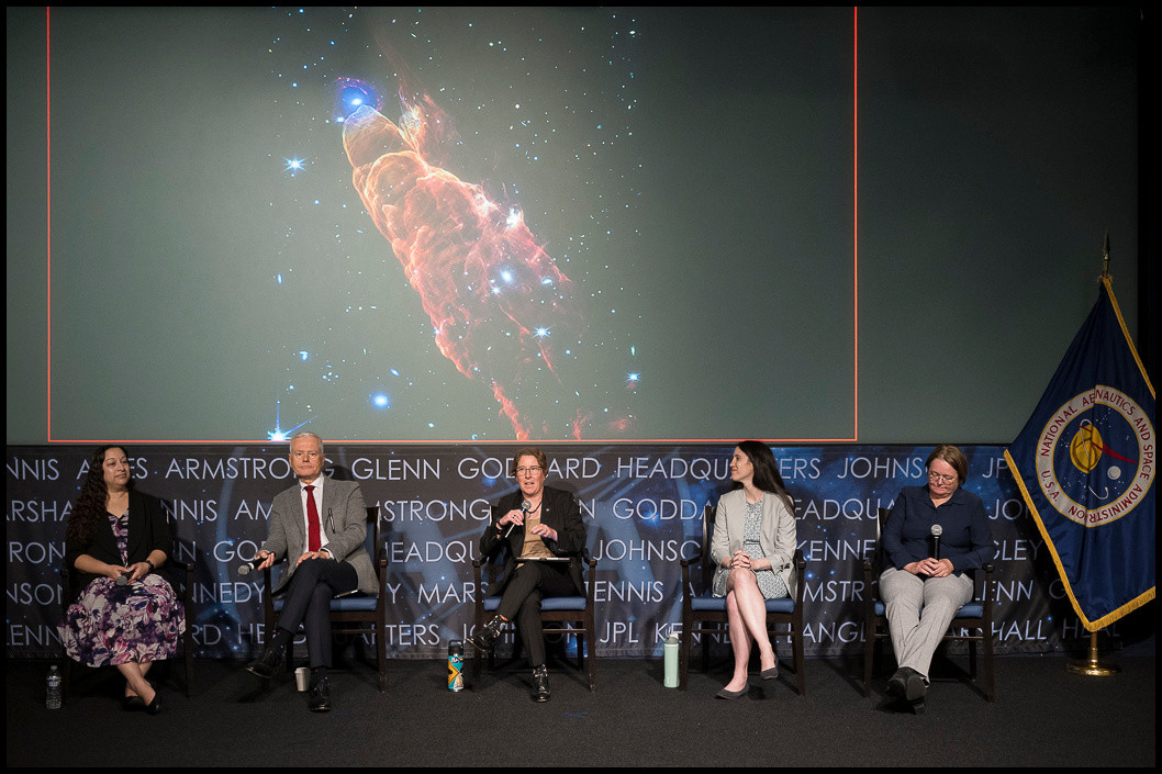 NASA举办了一场题为“超越深空视场：哈勃的遗产与宇宙观测的未来”的活动。活动期
