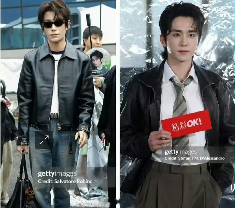 G社生图张新成🆚丁禹兮时装周G社生图，一目了然​​​