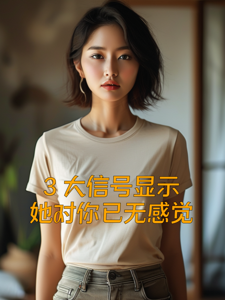 3大信号显示，她对你已无感觉
