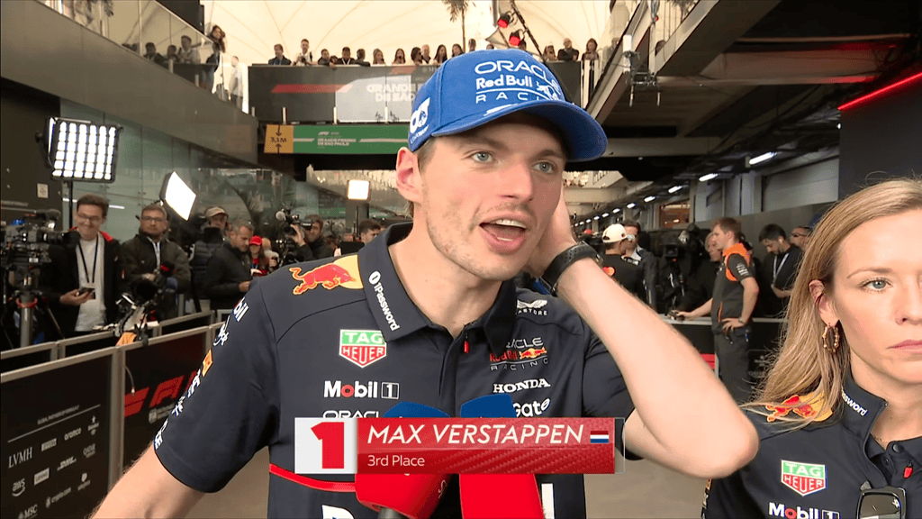 维斯塔潘看淡争冠希望: 我们必须面对现实