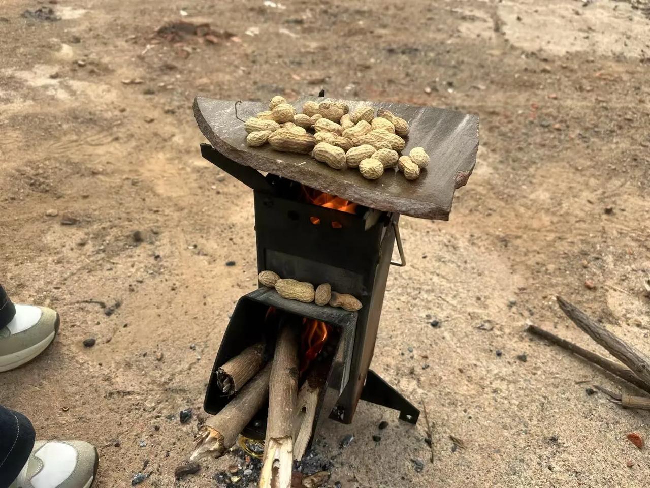 呼吸大自然的味道，香喷喷的花生🥜~